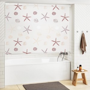 Shower Curtain for Bathroom (53" W x 95" L, Starfish) - 1 of 3
