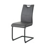 NicBex Modern Dining Chairs with Faux Leather Padded Seat,Armless Chairs with Chrome Metal Legs for Kitchen,Living Room - 4 of 4