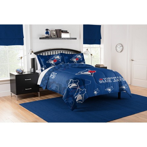 MLB Cotton Broadcloth Toronto Blue Jays Blue, Fabric by the Yard