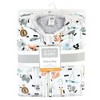 Hudson Baby Mink with Faux Shearling Inner Sleeping Bag, Sack, Blanket, Alphabet Animals - 2 of 3