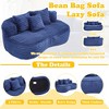 MOONMISS Durable Comfort Lounger High Back Bean Bag Chair Couch, Accent Floor Soft Lounge Chair - 4 of 4