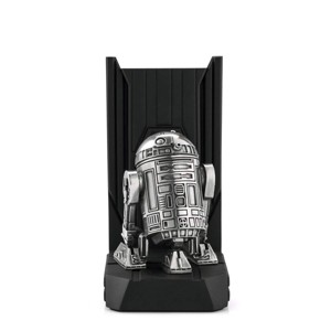 Royal Selangor Hand Finished Star Wars Collection Pewter R2-D2 Bookend Gift - 1 of 4