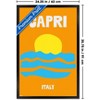 Trends International Reinders: Destinations - Destination Capri Framed Wall Poster Prints - 3 of 4