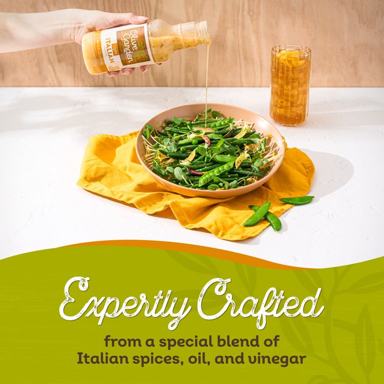 Olive Garden Light Italian Dressing - 16fl oz, 3 of 8