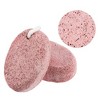 Unique Bargains Double Sided Pumice Fine and Coarse Exfoliating Scrub Stone Foot File 2 Pcs - 3 of 4
