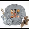 Simply Sage Market Turkey Coquette Garment Dyed Long Sleeve - M - Grey - 3 of 4