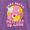 Girl's Care Bears Valentine's Day Love-a-Lot Bear Prepare to Care T-Shirt - 2 of 4