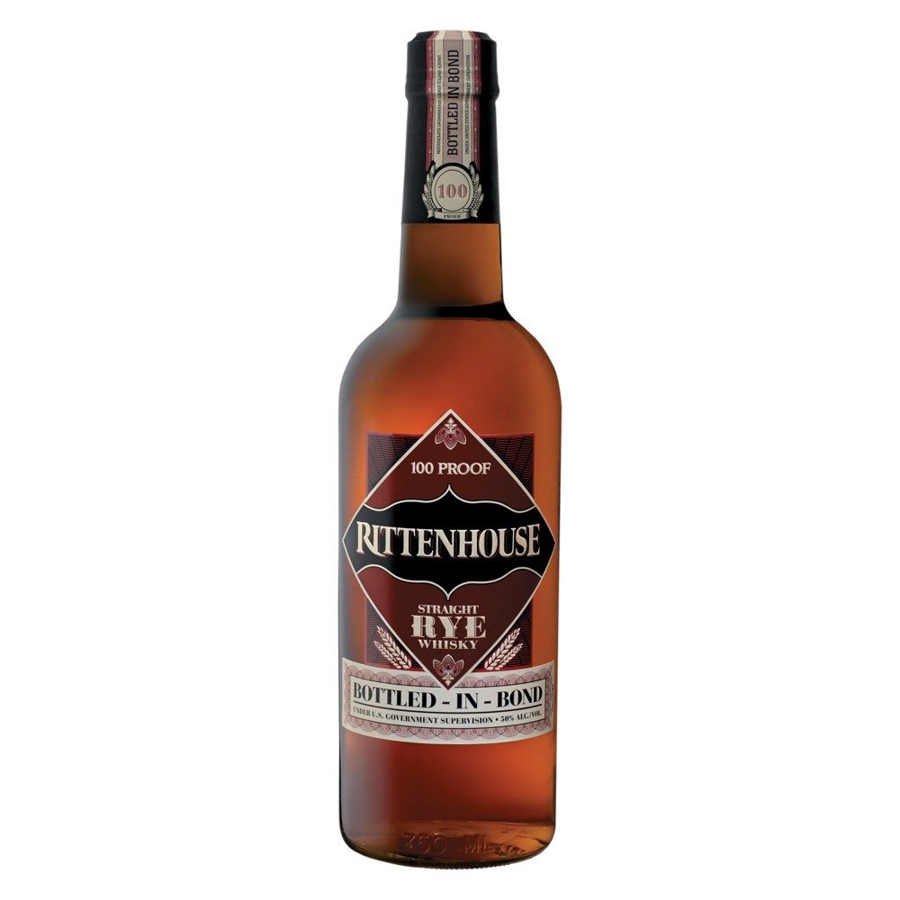 Rittenhouse 100 proof Straight Rye Whisky - 750ml Bottle