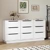 KTMBDW 8/9 Drawer Dresser for Bedroom, Modern Chest of Drawers, Wood Storage Dresser with Deep Drawers for Living Room, Hallway and Entryway - 3 of 4
