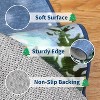 Christmas Area Rugs for Living Room Bedroom Xmas Snowman Tree Festival Winter Decorations Rugs Soft Foldable Accent Rug - 3 of 4