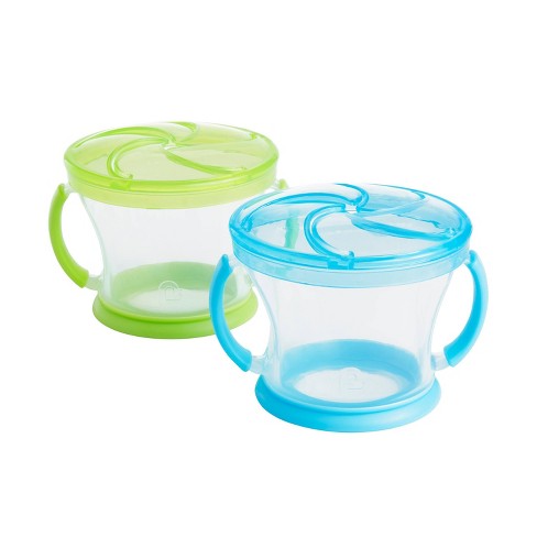 Toddler Kids Foldable Snack Cup Drinking Cup - Baby Food Grade Silicone Spill  Proof Snack Container - Baby Snack Container With Lid Without Bpa &  Phthalates, One Cup For Two Purposes