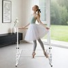 Dexmalle Solid Wood Ballet Barre With Adjustable Range Of 31.5-39.5 Inches For Dance Practice - 4 of 4