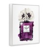 Stupell Industries Glam Perfume Purple Watercolor Effect Flower Blossom Black Framed Giclee Art - 3 of 4