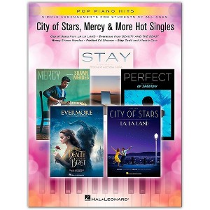 Hal Leonard City of Stars, Mercy & More Hot Singles Pop Piano Hits Series Softcover Performed by Various - 1 of 1