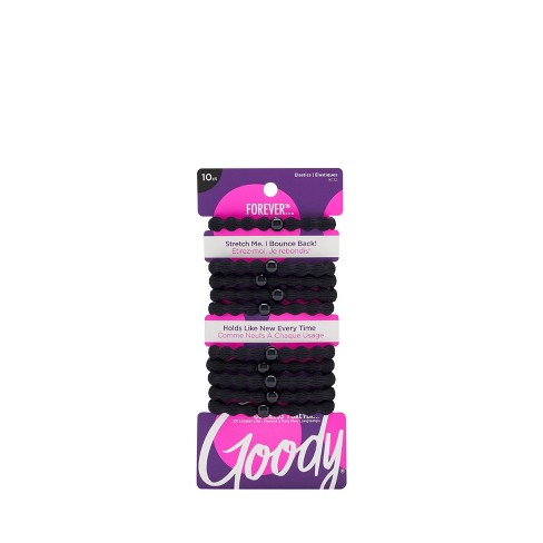 Goody 01046 Women's Ouchless Multi Clear Polyband Elastics (Pack