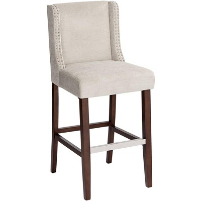 55 Downing Street Ethan 30 1/2" Warm Gray Bar Stool