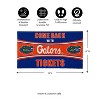 Evergreen Come Back with Tickets University of Florida 28" x 16" Woven PVC Indoor Outdoor Doormat - 2 of 4