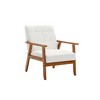 CAVINAS Modern Arm Accent Chair with Side Table,2-Piece Living Room Set,Comfy Ergonomic Lounge Chair for Bedroom, Office, Waiting Room - 2 of 4