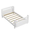 Sapphtopaz Bed Frame Wood Low Profile Platform Bed, Bed with Rails for Girls and Boys, Bedroom Furniture, No Box Spring Needed - 2 of 4