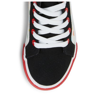 Мужские кроссовки Pokemon Boys Pokemon Pikachu Athletic Sneakers - Boys Pokemon Pikachu High Top Shoes - Pikachu Charmander Bulbasaur High Top Lace Up Sneakers (Black, 11) — фото 4