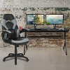 Emma and Oliver Gaming Desk Bundle - Cup & Headphone Holders/Mouse Pad Top - 2 of 4