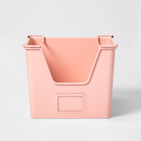 Small Metal Stackable Kids' Storage Pink - Pillowfort™ : Target