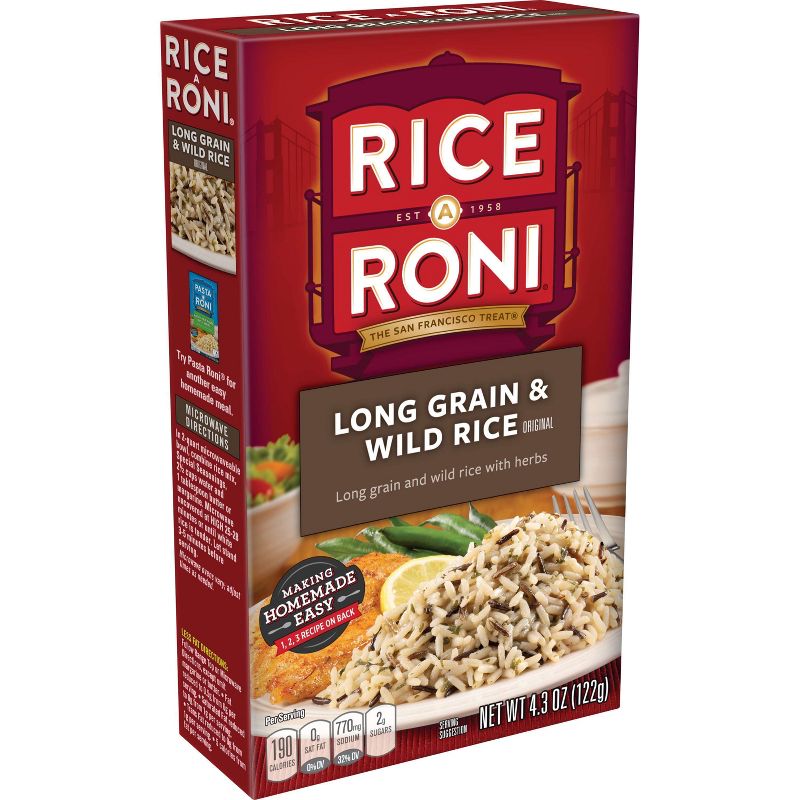 Rice A Roni Long Grain &#38; Wild Rice Mix - 4.3oz, 2 of 6