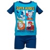 Kids DC Super Heroes Justice League 4-Piece Pajama Set - Toddler 2T - 4 of 4