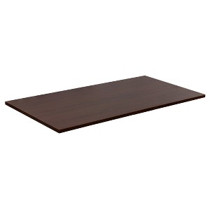 Mount-It! 55" Tabletop for Sit-Stand Desk, Brown - 1 of 4