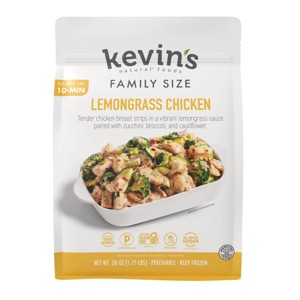 kevin's natural foods Frozen Gluten Free Family Size Lemongrass Chicken - 28oz - 1 of 4