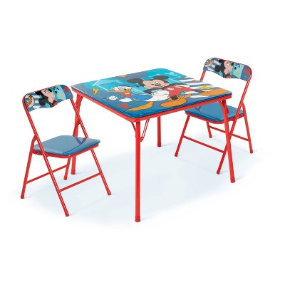 Mickey mouse table 2024 and chairs set