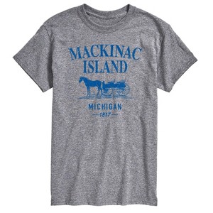 Men's - Instant Message - Mackinac Island Short Sleeve Graphic T-Shirt - 1 of 4
