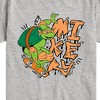 Boys' - Teenage Mutant Ninja Turtles - Mikey Short Sleeve Graphic T-Shirt - 2 of 4