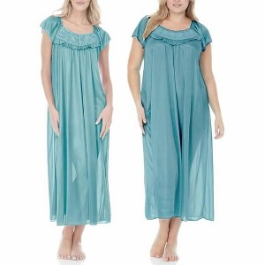 Ezi Satin Silk Nightgown For Women - 1 of 4