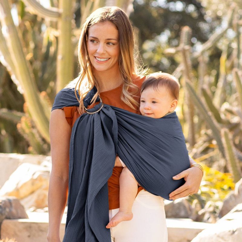 Moby Ring Sling Baby Carrier, 3 of 8