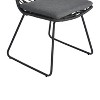 Sapphtopaz Patio Dining Chairs Set of 2 Rattan Patio Chairs with 2 Cushions for Patio, Outside, Living Room - 4 of 4