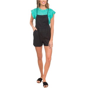 Hurley Womens Ollie Romper Jumpsuit - 1 of 2