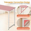 FDW Computer Desk 32/39/47/55 inch Length Study Writing Table Adjustable feet for Home Office - 3 of 4