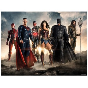 Justice League Movie Team Up 500 Piece Jigsaw Puzzle 16" x 21.5" - 1 of 4