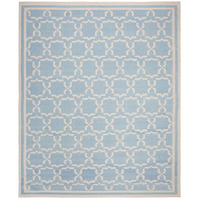 Dhurries DHU545 Hand Woven Flat Weave Indoor Rugs - Safavieh