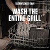George Foreman Fully Submersible Grill, NEW Dishwasher Safe, Wash the Entire Grill, Easy-to-Clean Nonstick, Black/Grey - 3 of 4