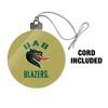Alabama at Birmingham Blazers Logo Acrylic Christmas Tree Holiday Ornament - 3 of 4