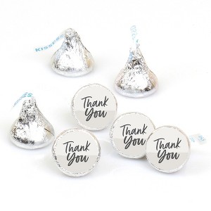 Big Dot of Happiness Champagne Elegantly Simple - Guest Party Favors Round Candy Sticker Favors - Labels Fits Chocolate Candy (1 sheet of 108) - 1 of 4