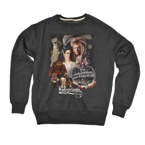 Labyrinth 25 Years Of Magic Slim Fit Crewneck Sweatshirt - 1 of 4