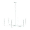 Capital Lighting Paloma 6 - Light Chandelier in  Textured White - 2 of 4
