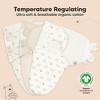 3pk Soothe Baby Swaddle 0-6 Months, Organic Baby Swaddle Sleep Sacks, Newborn, Infant Swaddle Sack - 4 of 4