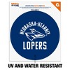 University of Nebraska at Kearney Lopers Logo Automotive Car Window Locker Circle Bumper Sticker - 2 of 4
