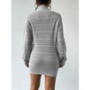 Women's Turtleneck Bodycon Sweater Dress - Knit Slim Fit Mini Dress for Fall & Winter (S-XL) - 2 of 2