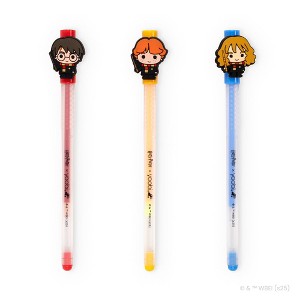 Yoobi Harry Potter Gel Pen 3pk with Charms, School Supplies - 1 of 4