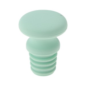 Unique Bargains Bottle Stoppers Round Flat Hand Wash Silicone 1.77"x1.38"x1.38" 1 Pc - 1 of 3